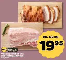 Netto Kamfilet / ribbensteg (uden ben) tilbud