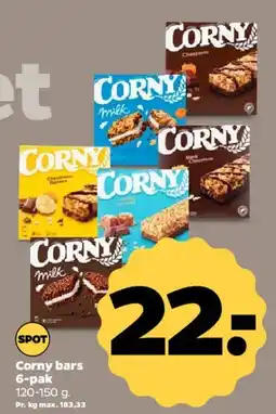 Netto Corny bars 6-pak tilbud