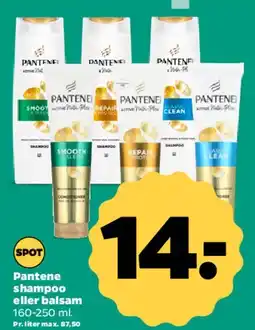 Netto Pantene shampoo eller balsam tilbud