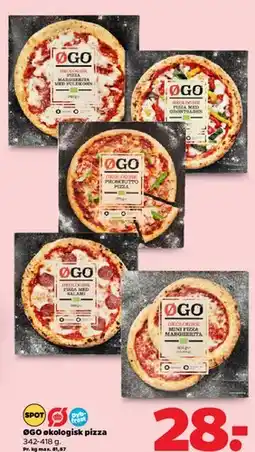Netto ØGO økologisk pizza tilbud