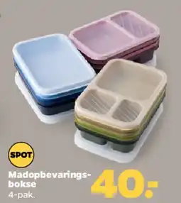 Netto Madopbevaringsbokse (4-pak) tilbud
