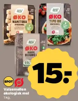 Netto Valsemøllen økologisk mel tilbud