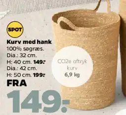 Netto Kurv med hank tilbud