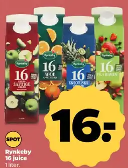 Netto Rynkeby 16 juice tilbud