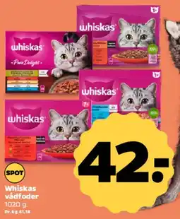 Netto Whiskas vådfoder tilbud