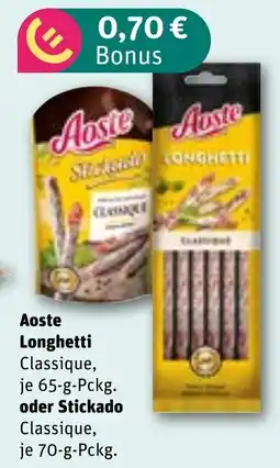 REWE DE Aoste Longhetti Classique tilbud