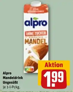 REWE DE Alpro Mandeldrink Ungesüßt tilbud