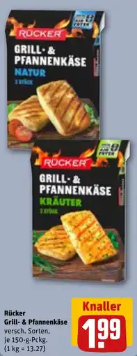 REWE DE Rücker Grill- & Pfannenkäse tilbud