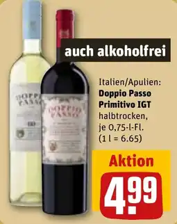 REWE DE Doppio Passo Primitivo IGT tilbud