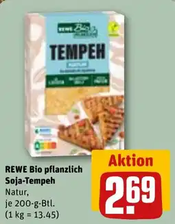 REWE DE REWE Bio Soja-Tempeh tilbud