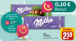 REWE DE Milka Schokolade tilbud