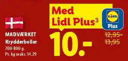 Lidl Krydderboller (prisbadge) tilbud