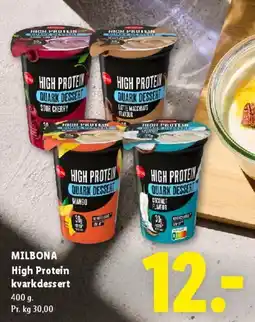 Lidl High Protein Quark Dessert tilbud