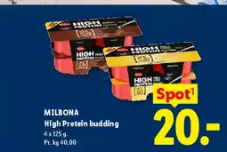 Lidl MILBONA High Protein budding tilbud
