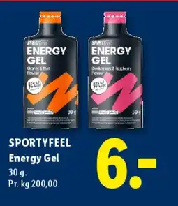 Lidl Energy Gel tilbud