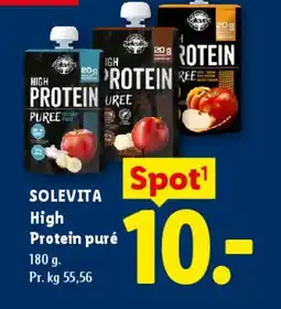 Lidl Solevita High Protein puré tilbud