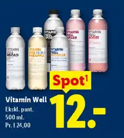 Lidl Vitamin Well tilbud