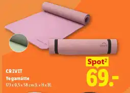 Lidl Yogamåtte tilbud