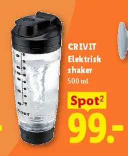 Lidl CRIVIT Elektrisk shaker tilbud