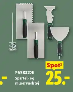 Lidl Spartel- og murer værktøj tilbud