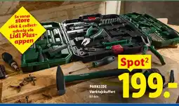 Lidl Parkside værktøjskuffert tilbud
