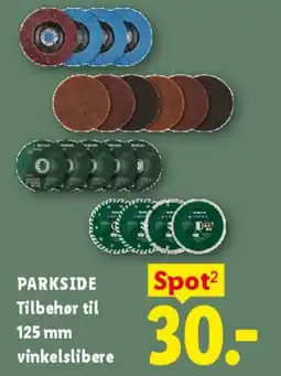 Lidl Tilbehør til 125 mm vinkelslibere tilbud