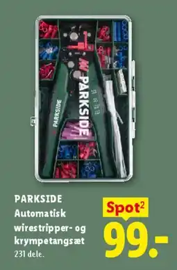 Lidl PARKSIDE Automatisk wiresripper- og krympetang tilbud