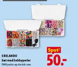 Lidl Sæt med hobbyperler tilbud
