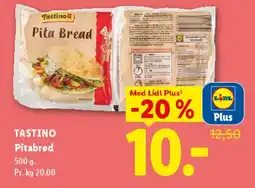 Lidl Tastino Pitabrød tilbud