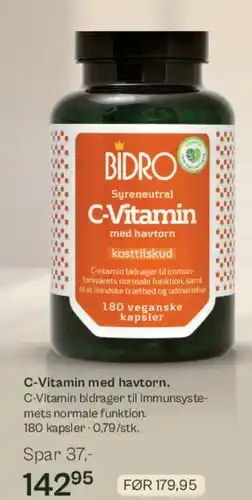 Helsam C-Vitamin med havtorn tilbud