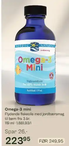 Helsam Omega-3 mini tilbud