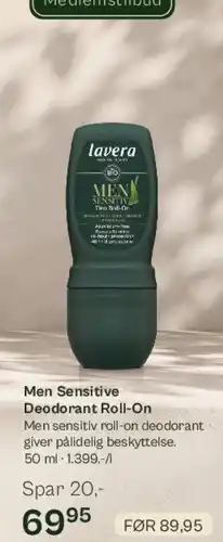 Helsam Men Sensitive Deodorant Roll-On tilbud