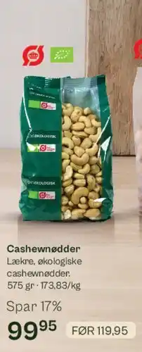 Helsam Cashewnødder tilbud