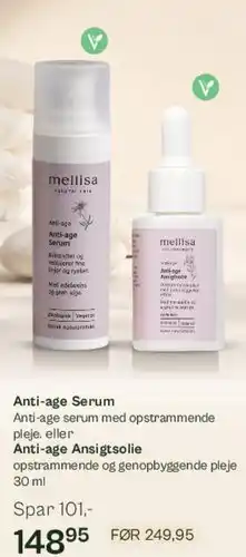 Helsam Anti-age Serum tilbud