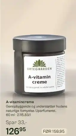 Helsam A-vitamin creme tilbud