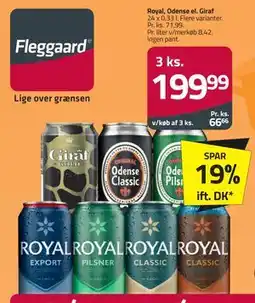 Fleggaard Royal, Odense el. Giraf tilbud