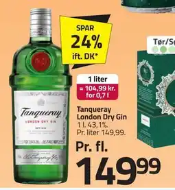 Fleggaard Tanqueray London Dry Gin tilbud