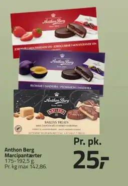 Fleggaard Anthon Berg Marcipantærter tilbud