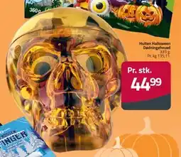 Fleggaard Hulten Halloween Dødningehoved tilbud
