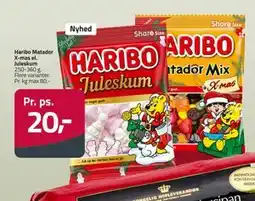 Fleggaard Haribo Matador X-mas el. Juleskum tilbud
