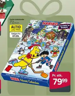 Fleggaard Haribo Julekalender tilbud