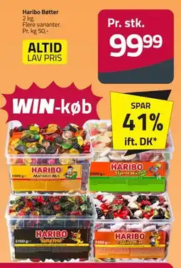 Fleggaard Haribo Bøtter tilbud