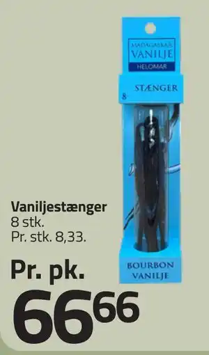Fleggaard Vaniljestænger tilbud