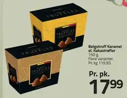 Fleggaard Belgotruff Karamel el. Kakaotrøfler tilbud