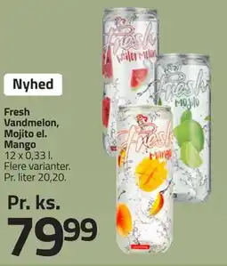Fleggaard Fresh Vandmelon, Mojito el. Mango tilbud