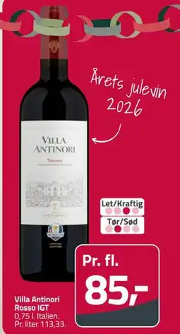 Fleggaard Villa Antinori Rosso IGT tilbud
