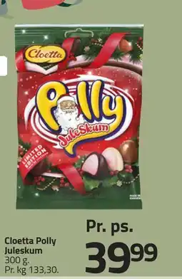 Fleggaard Cloetta Polly Juleskum tilbud