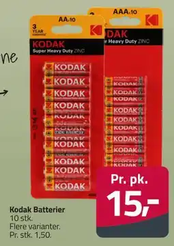 Fleggaard Kodak Batterier tilbud