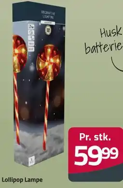 Fleggaard Lollipop Lampe tilbud