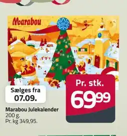 Fleggaard Marabou Julekalender tilbud